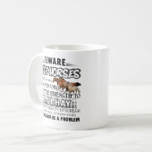 Mok van paarden - I Ride Horses Coffee Mok (Voorkant links)