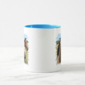 Mok van paardenkoffie (Midden)