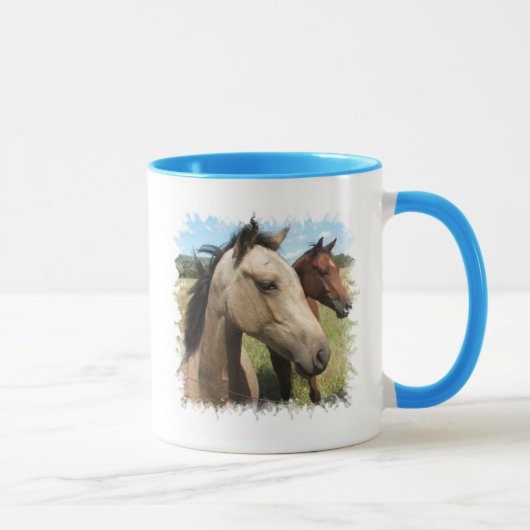 Mok van paardenkoffie (Rechts)