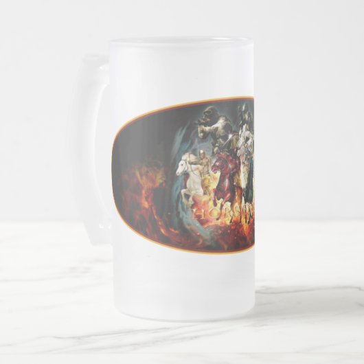 Mok van paardensperma (Voorkant links)