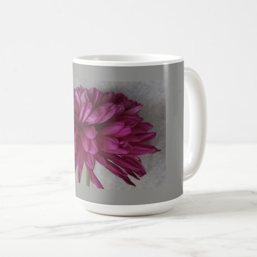 mok van Paarse en blauwe koffie (Voorkant rechts)