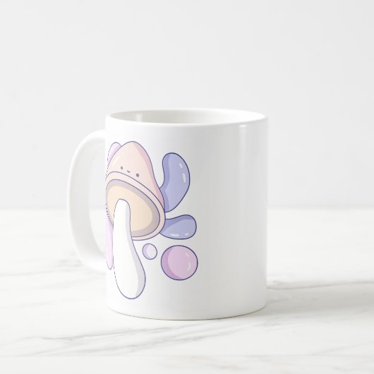 Mok van paddenstoel (Voorkant links)