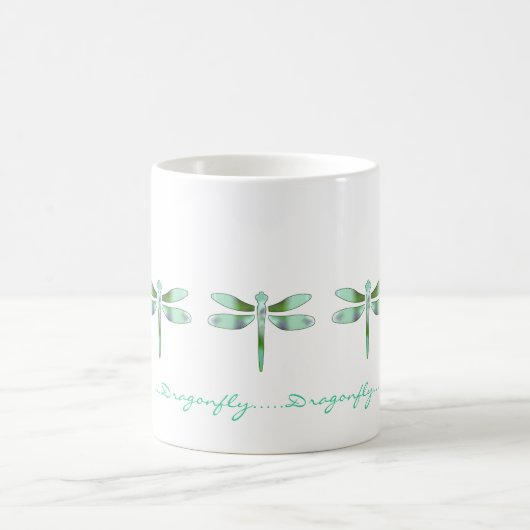 Mok van pasta Dragonfly-koffie (Center)