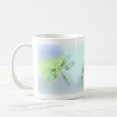 Mok van pasta Dragonfly-koffie (Links)