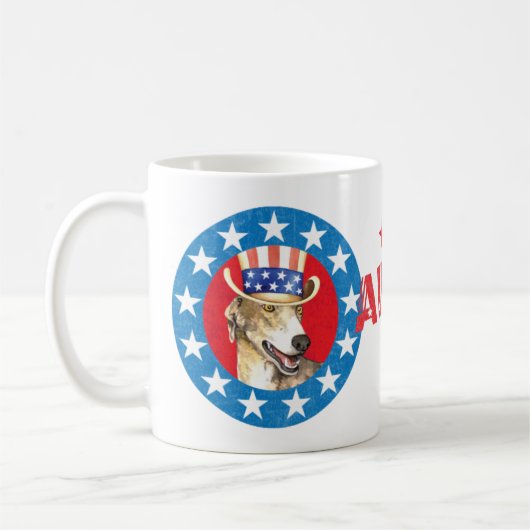 Mok van Patriotic Greyhoundkoffie (Links)