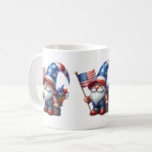 Mok van patriottische gnome-koffie (Voorkant links)