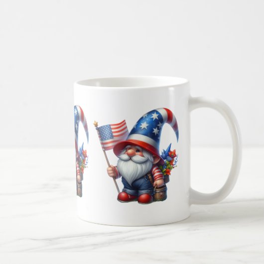 Mok van patriottische gnome-koffie (Rechts)