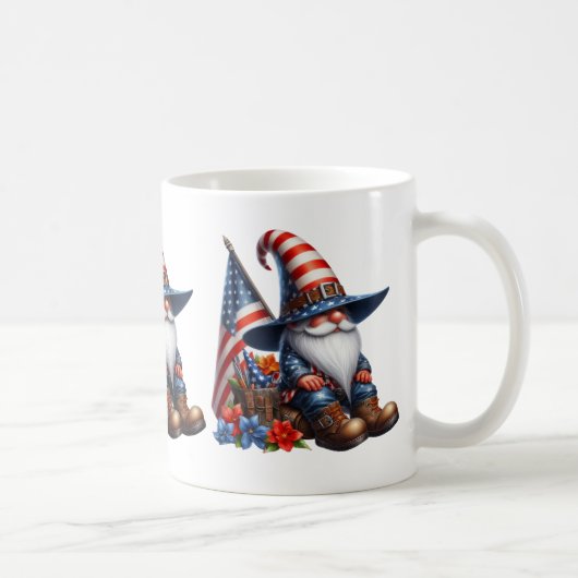 Mok van patriottische gnome-koffie (Rechts)