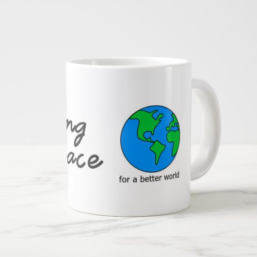 Mok van Peace Earth (Voorkant rechts)