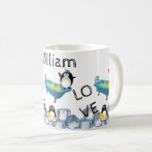 Mok van Penguin Bath Yellow Ducks (Voorkant rechts)