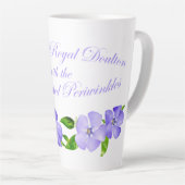 Mok van periwinkle-koffie (Rechterhoek)
