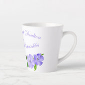 Mok van periwinkle-koffie (Rechts)