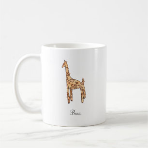 Mok van persoonlijke Giraffe