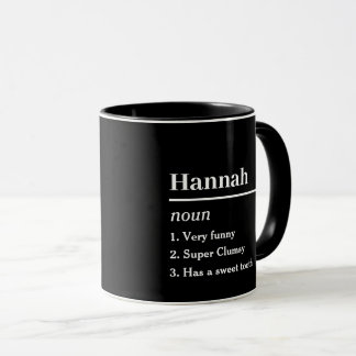 Mok van persoonlijke naam met Funny Sayings