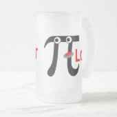 Mok van pi-LOT-glas voor het glimlachen (Voorkant rechts)
