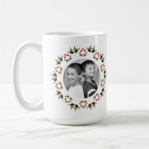 Mok van pijnbomen en bessen mandala