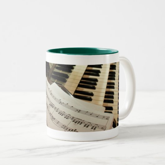 Mok van pijplorgaanmuziek (Voorkant rechts)