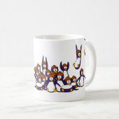 Mok van pinguïns (Voorkant rechts)