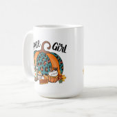 Mok van pompoenen met snoep (Voorkant links)