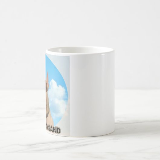 Mok van pond en zand (Center)