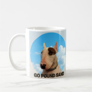 Mok van pond en zand