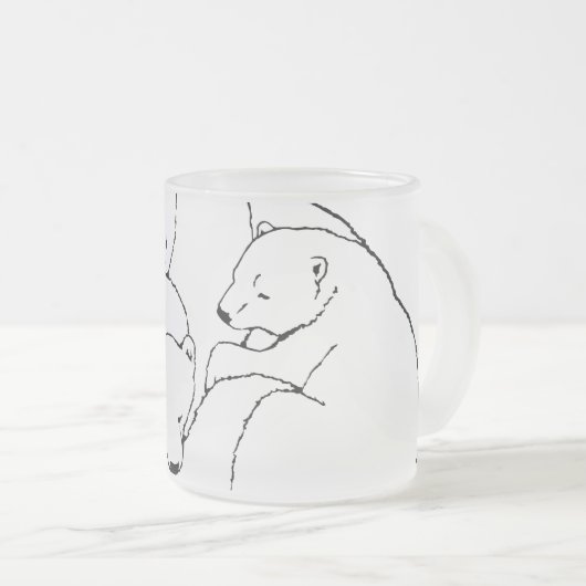 Mok van poolBeer Bier Glazen Beer Mok (Voorkant rechts)