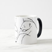 Mok van poolBeer Bier Glazen Beer Mok (Voorkant rechts)