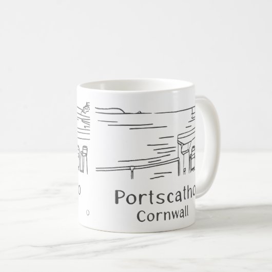 Mok van Portscatho Harbour (Voorkant rechts)