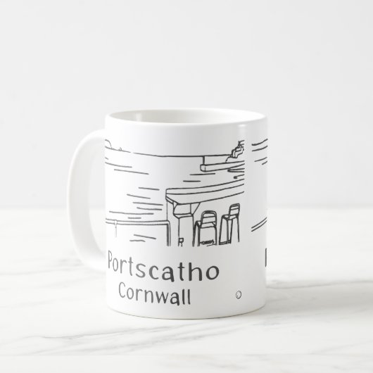 Mok van Portscatho Harbour (Voorkant links)