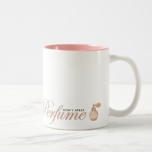Mok van pray-parfum niet (Rechts)