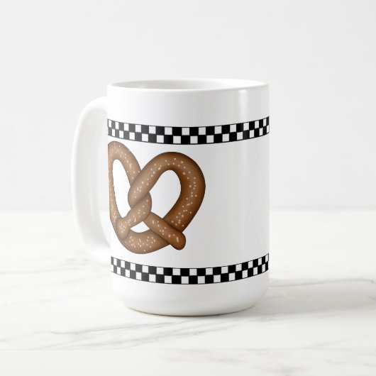 Mok van pretzel (Voorkant links)