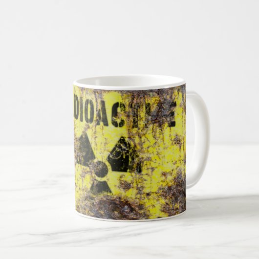 Mok van radioactief afval (Voorkant rechts)