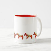Mok van Red Dala Horses (Voorkant rechts)