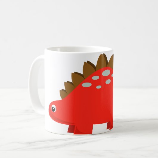 Mok van Red Stegosaurus (Voorkant links)
