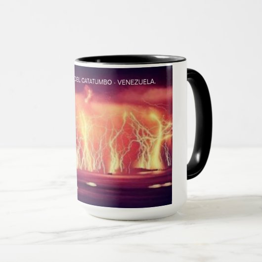Mok van Relámpago del Catatumbo- Venezuela. (Voorkant rechts)