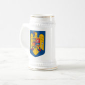 Mok van Roemeense wapenschilden (Voorkant links)