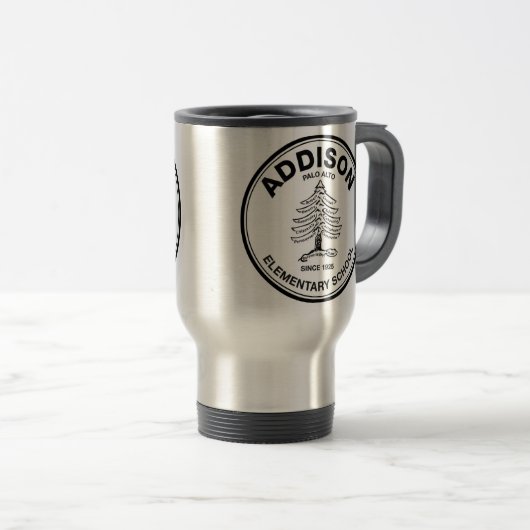 Mok van roestvrij staal (Voorkant rechts)