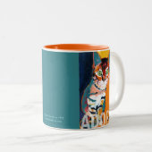 Mok van Ron Burns in Tiger (Voorkant rechts)