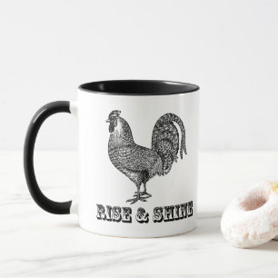 Mok van Rooster Rise & Shine Rooster Coffee