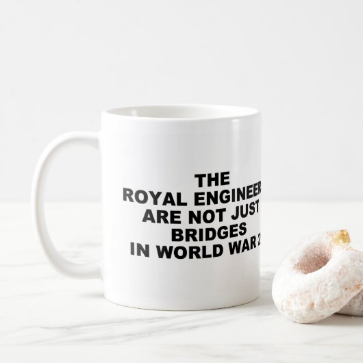 Mok van Royal Engineers (Met donut)