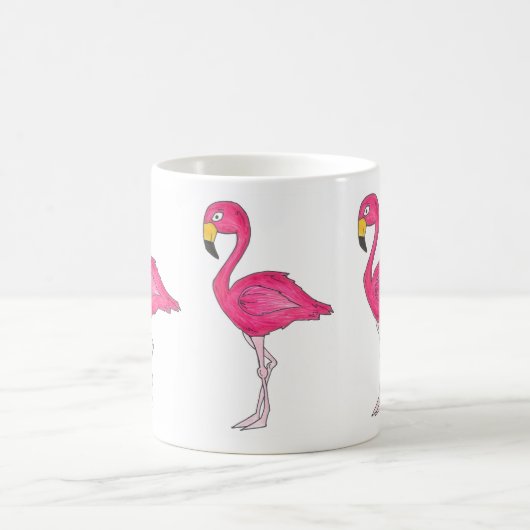 Mok van roze Flamingo Tropical Bird Flaming (Center)