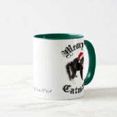 Mok van Rutabaga "Meowy Kerstmis" (Voorkant rechts)