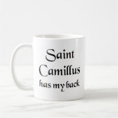 mok van saint camillus koffie (Links)