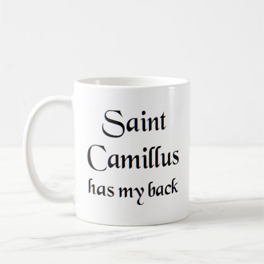 mok van saint camillus koffie (Links)