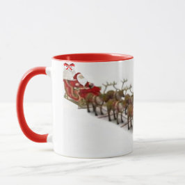 Mok van Santa, Sleigh en Reindeer