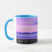 mok van schilderachtig serenity gebed (Links)