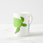 Mok van schildpadspecialiteiten (Voorkant rechts)