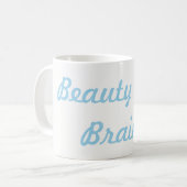 Mok van schoonheid en hersenen (Voorkant links)