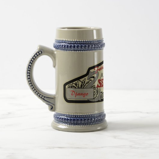 Mok van Selmer maccaferri-koffie (Links)