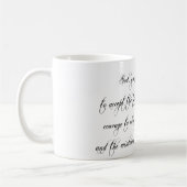 Mok van Serenity Prayer Coffee (Links)